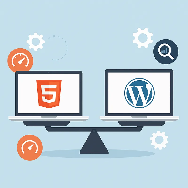 Site em HTML ou WordPress Qual Tem Melhor Performance e SEO 1
