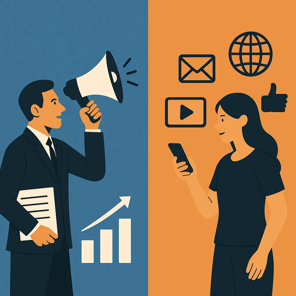 Qual é a Diferença entre Marketing e Marketing Digital