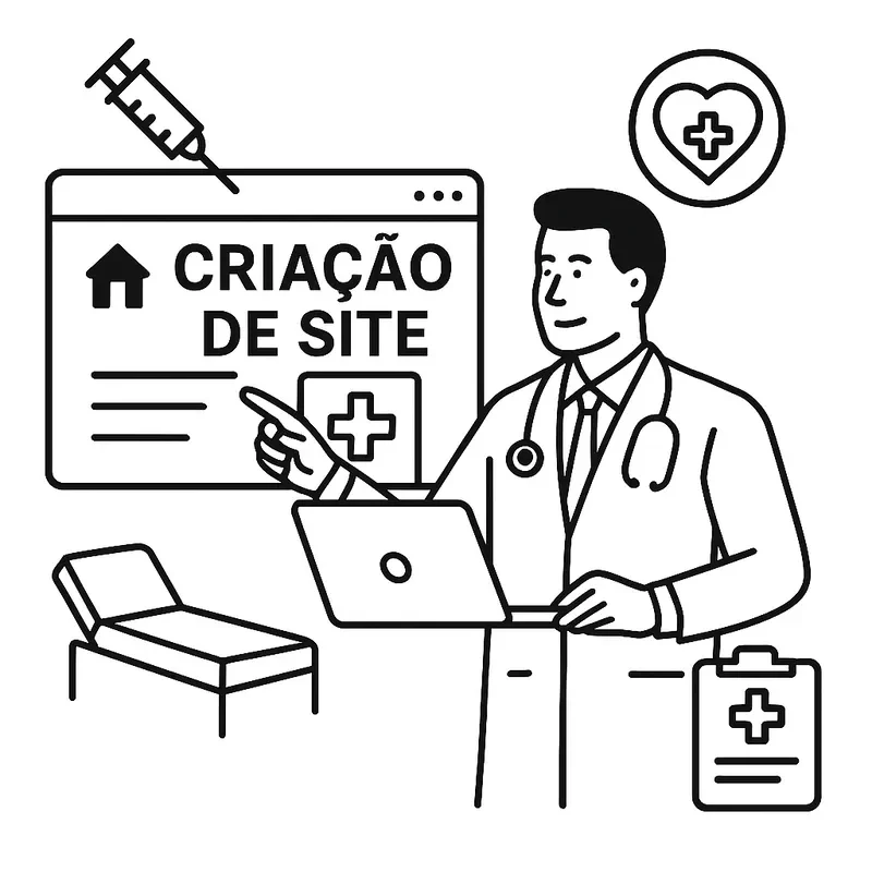 Criação de site para médicos 2