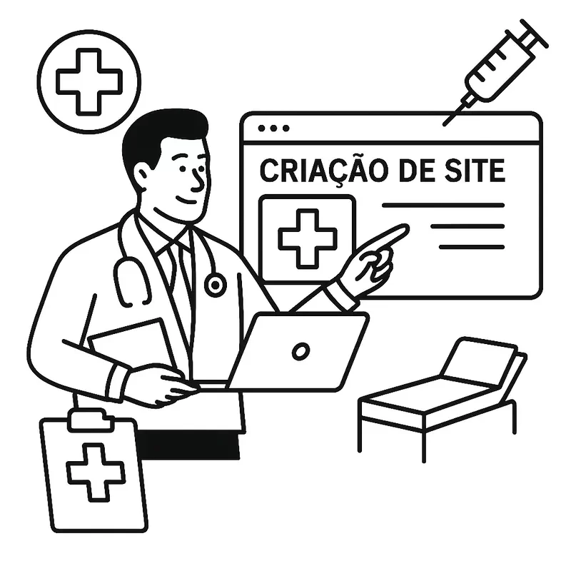Criação de site para médicos 3