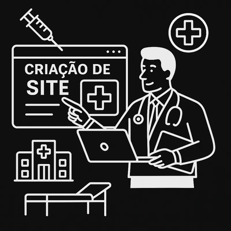 Criação de site para médicos 4