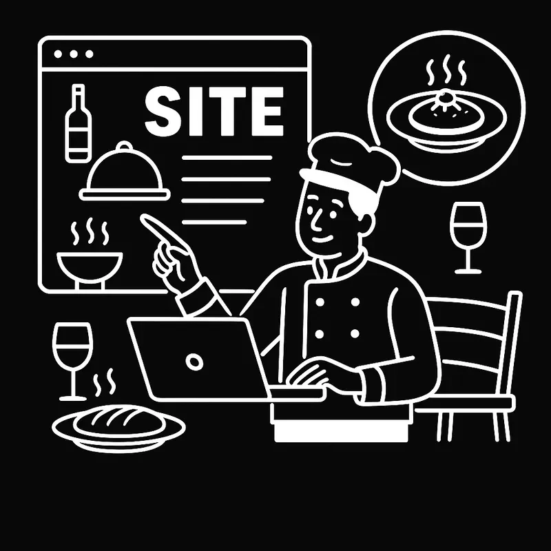 Site para restaurante 4
